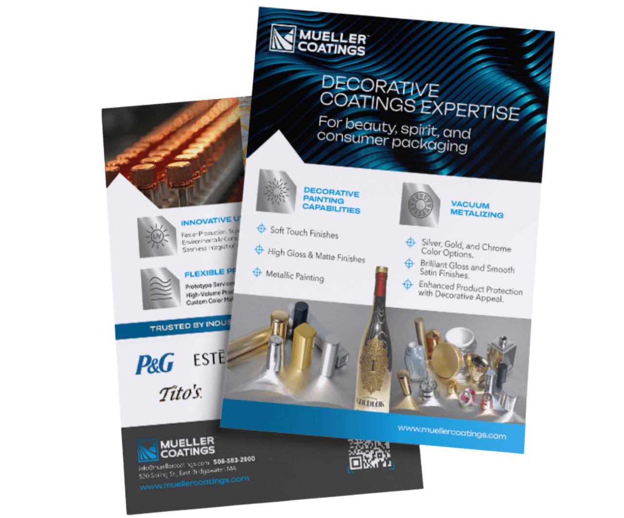 Mueller Coatings Decorative Brochure Finishes Mockup-2 Mueller Coatings Decorative Brochure Finishes